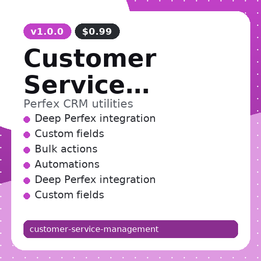 Customer Service Management thumbnail