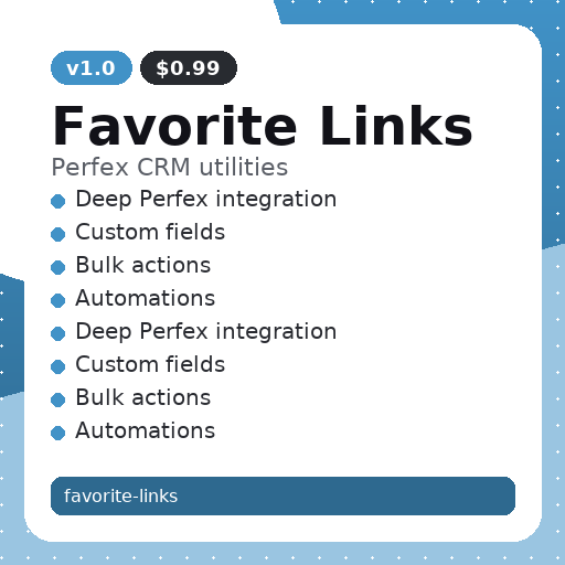 Favorite Links thumbnail