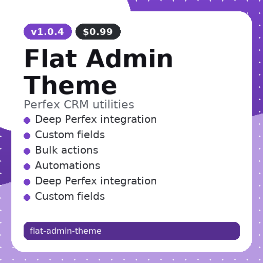 Flat Admin Theme thumbnail