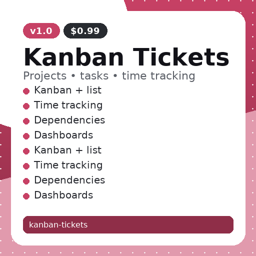 Kanban Tickets thumbnail
