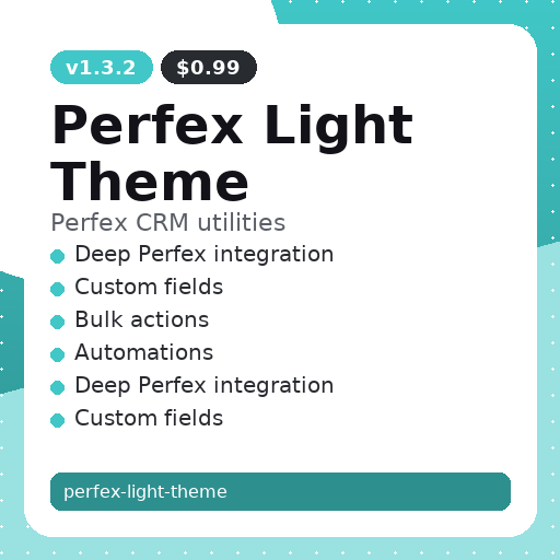Perfex Light Theme thumbnail
