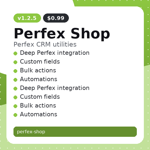 Perfex Shop thumbnail