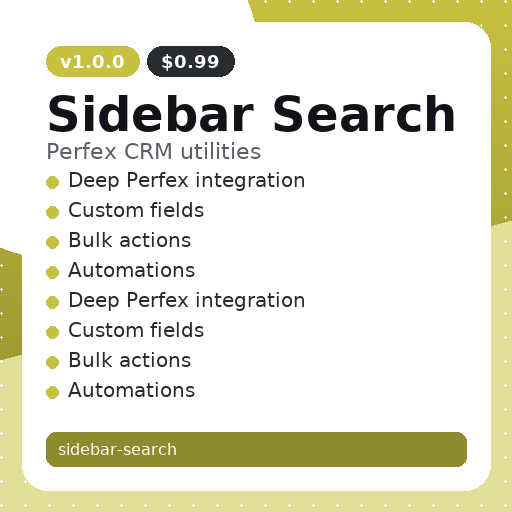 Sidebar Search thumbnail