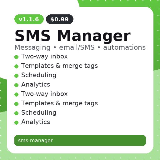 SMS Manager thumbnail