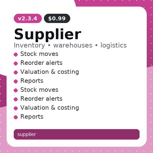 Supplier thumbnail